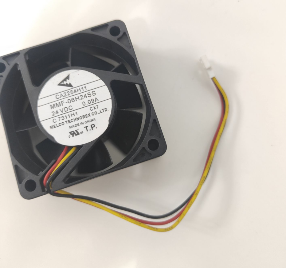 1pcs Mitsubishi CA2254H11 MMF-06H24SS-CX7 6cm 24V 0.09A Inverter Cooling Fan
