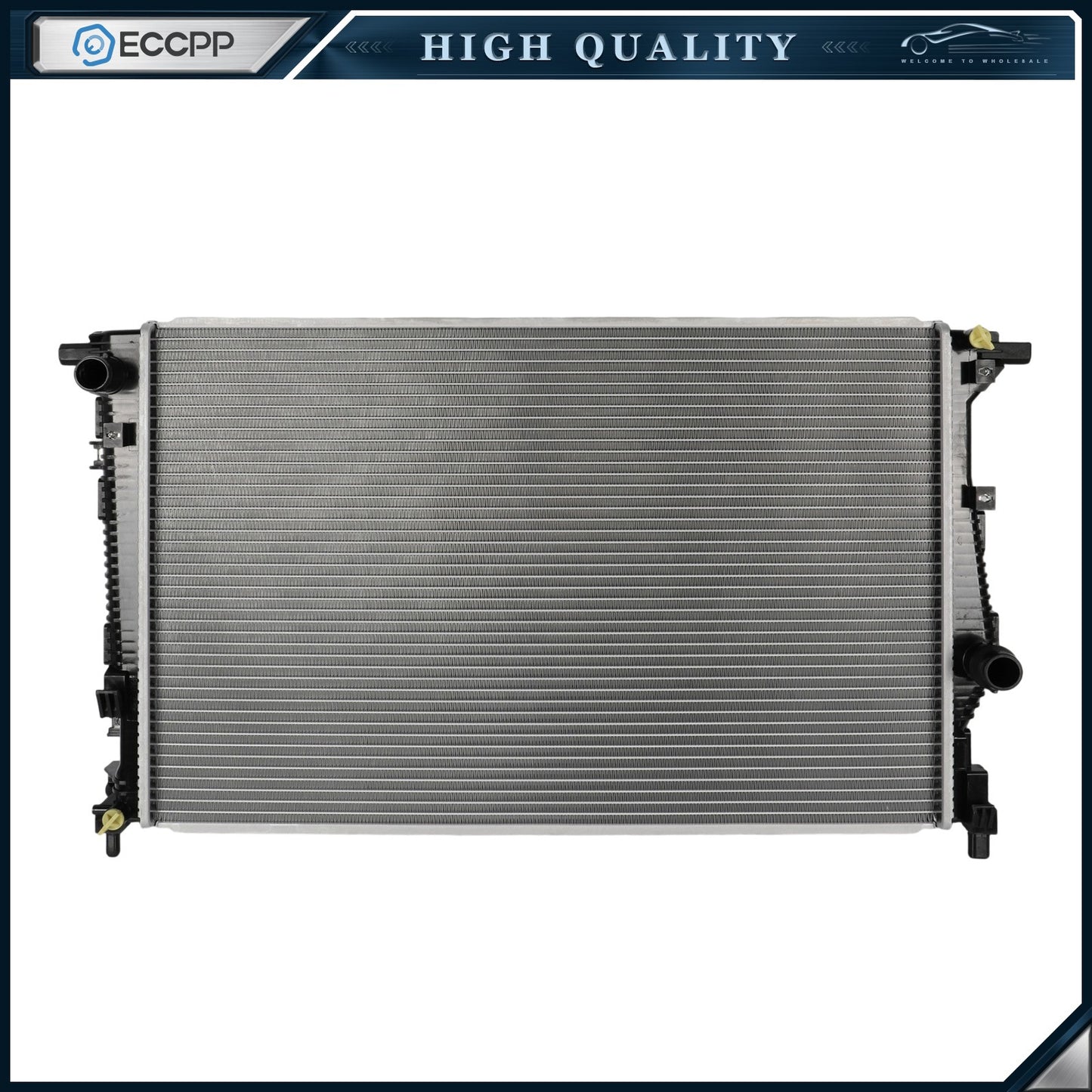 Aluminum Radiator For 2019 2020 2021 2022 Jeep Cherokee for 13770 radiator