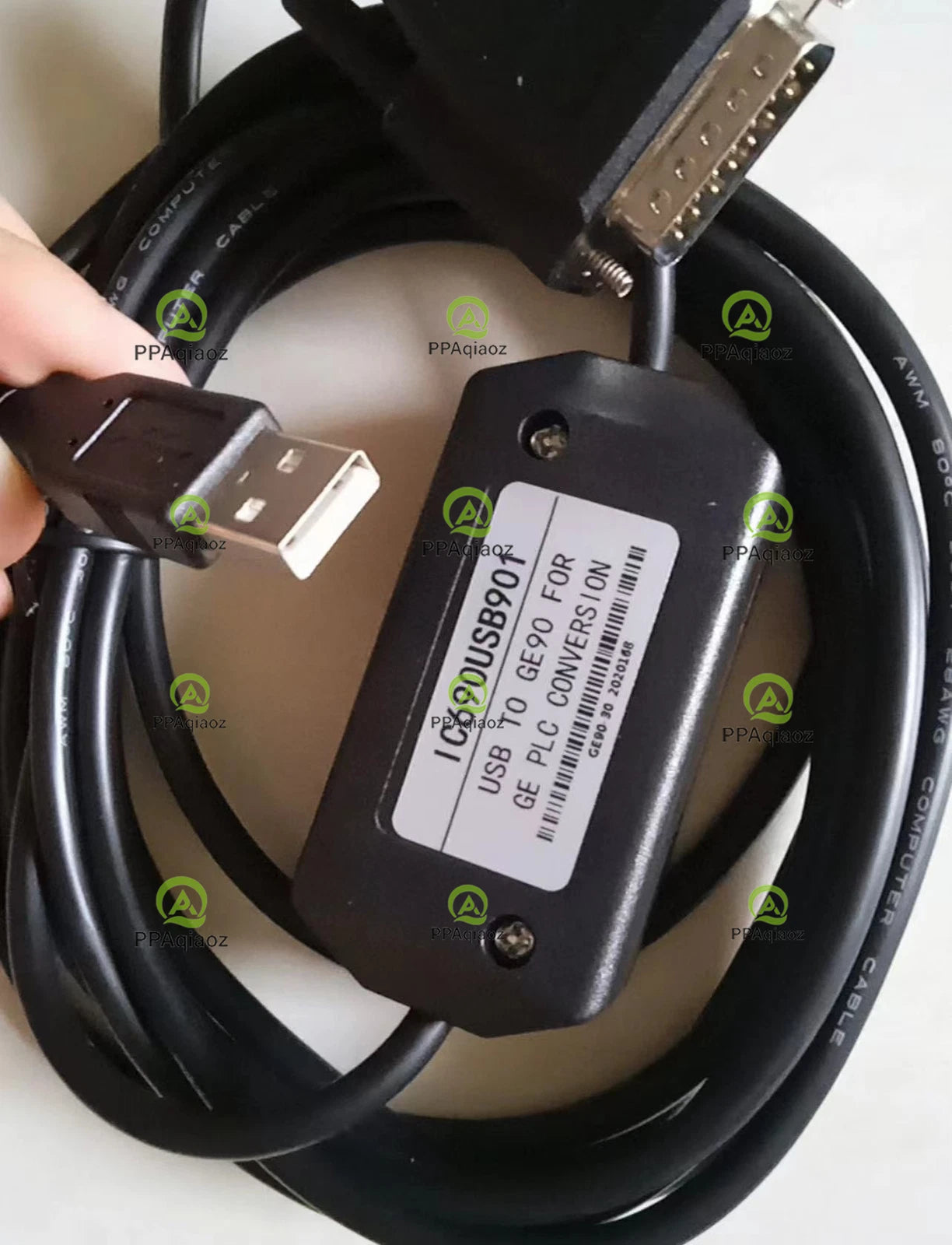 1Pcs  PLC Programming Cable IC690USB901 USB For GE 90-70/90-30