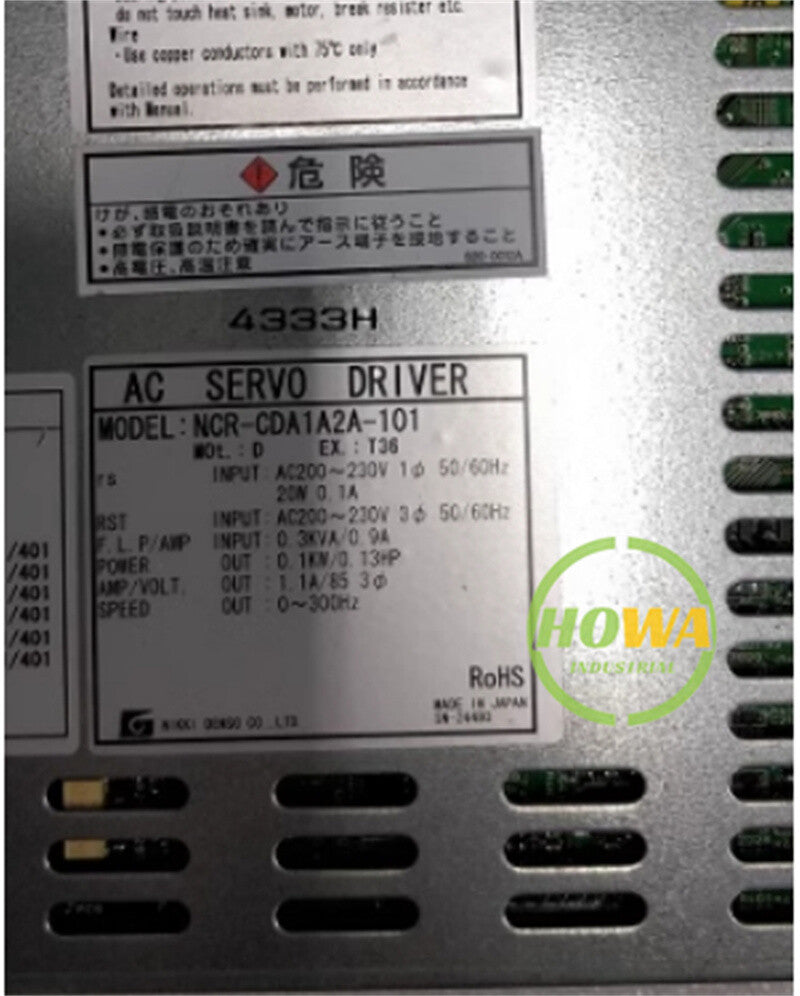 Test One/piece NIKKI DENSO NCR-CDA1A2A-101 Servo Driver
