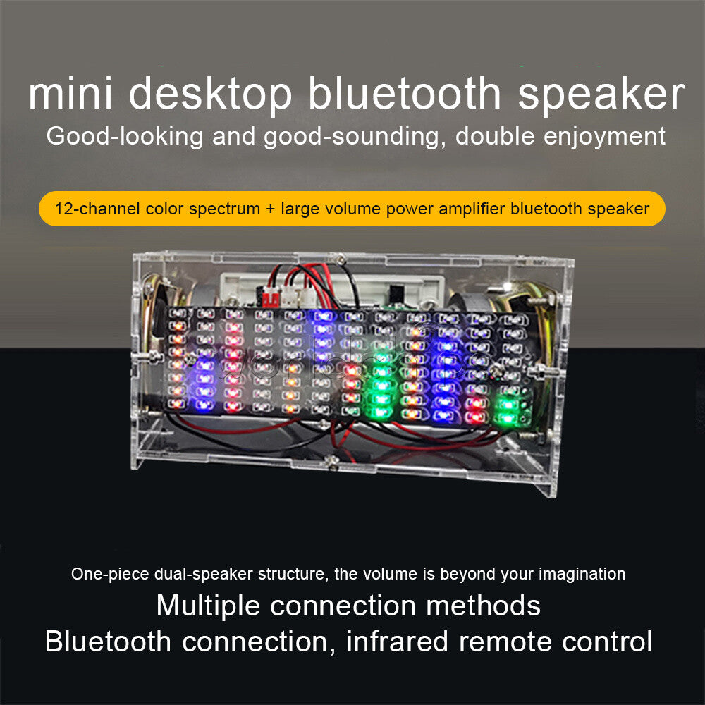 BT Speaker Production and Assembly Electronic Welding Kit Teaching Practice DIY