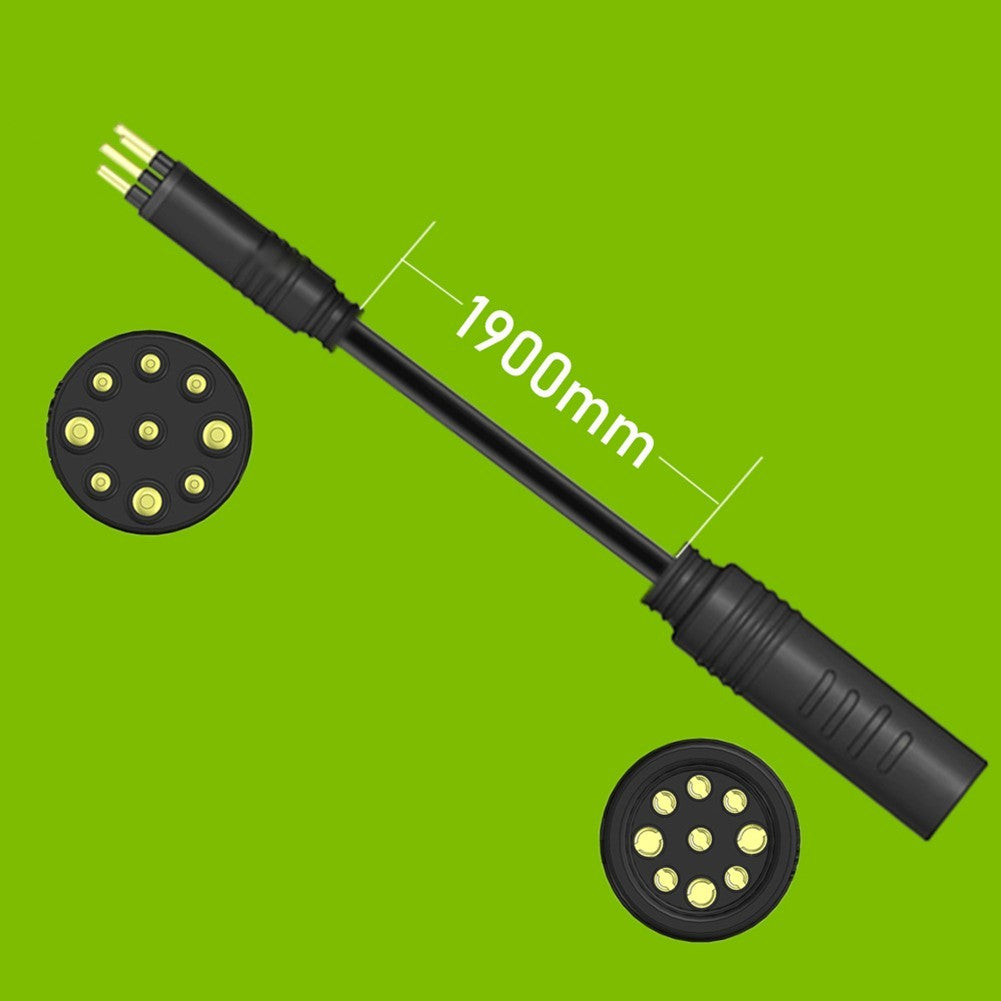 Male to Female 9 Pin Motor Extension Wire for 250W 1000W Ebike Motor s