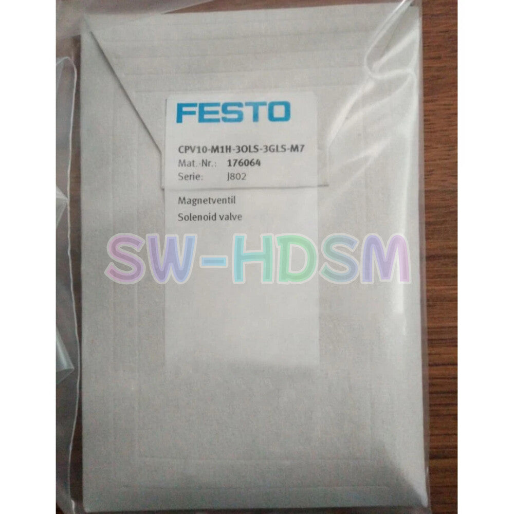 1PCS  For FESTO CPV10-M1H-3OLS-3GLS-M7 Solenoid Valve freight free