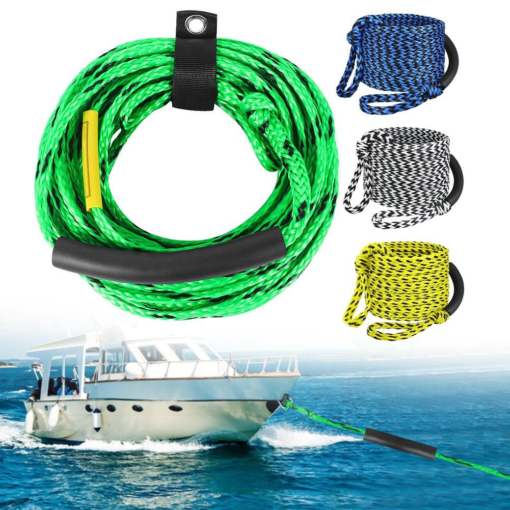60ft 3K Marine Tow Rope for Tubing and Water Sports 1179kg Load Capacity