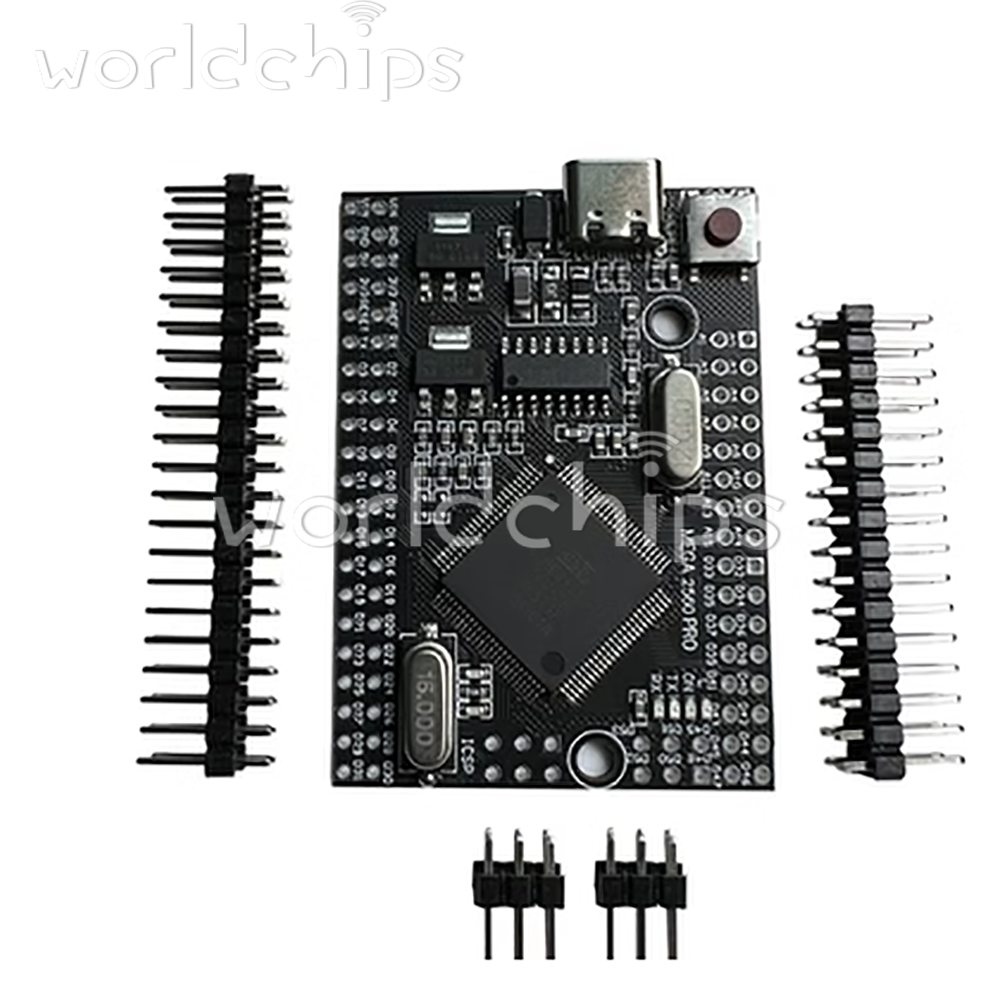 ATMEGA2560-16AU USB/Type-C Development Board CH340C for Arduino MEGA2560 PRO DIY