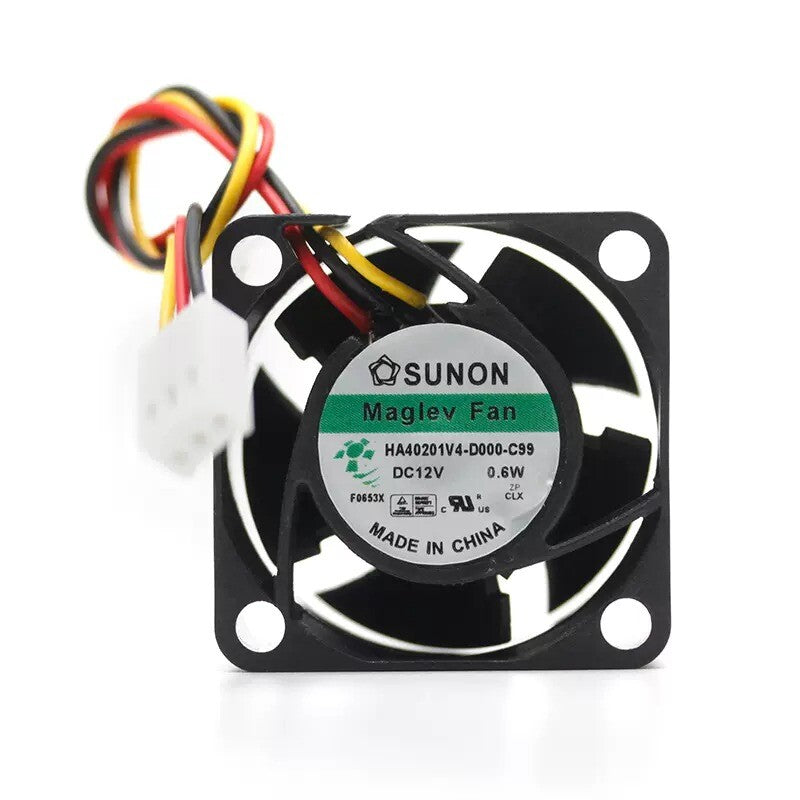 1/piece  SUNON HA40201V4-D000-C99 12V 4020 4cm 0.6W Switch Maglev Cooling Fan
