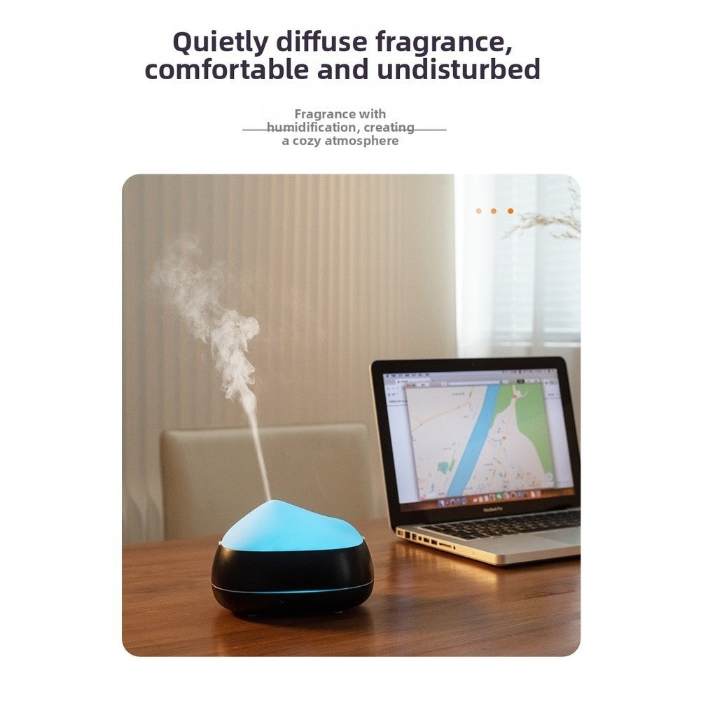 High Frequency Mini Aromatherapy Diffuser Humidifier with Unique Crack Texture