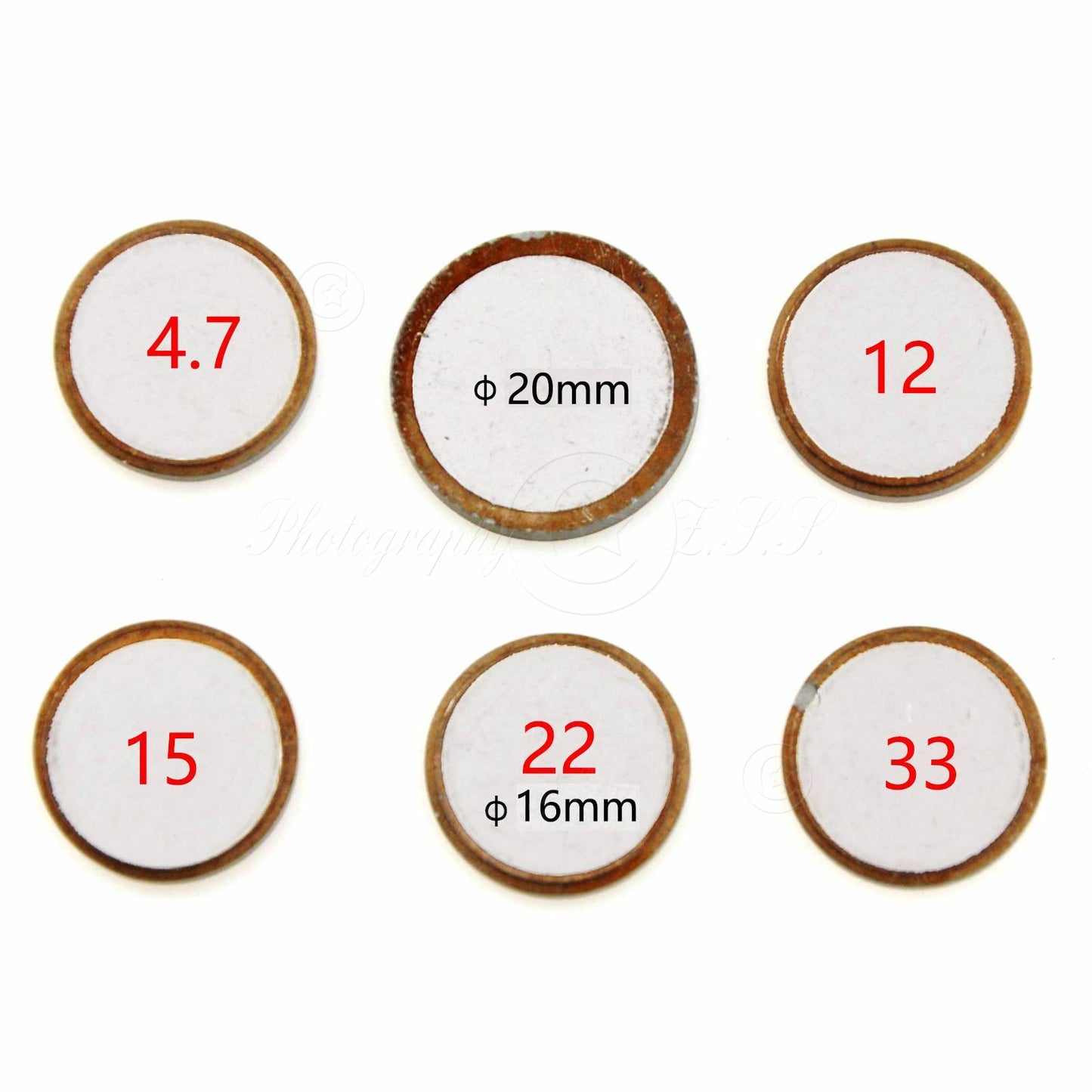 2x φ16mm QP2-4.7/12/15/22/33 Ω Refrigerator PTC Start Relay Chip For Haier Midea