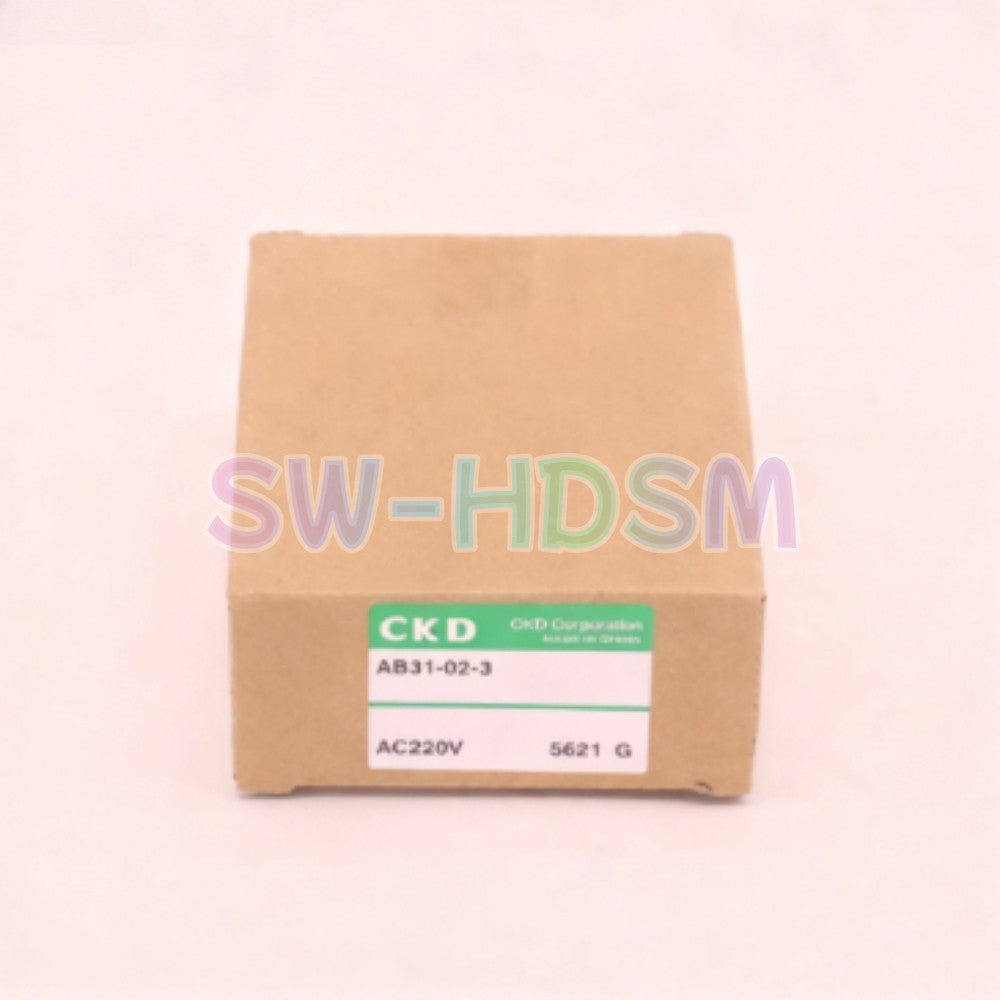 1PCS  for CKD AB31-02-3-AC220V Solenoid Valve AB31-02-3 AC220V Freight Free