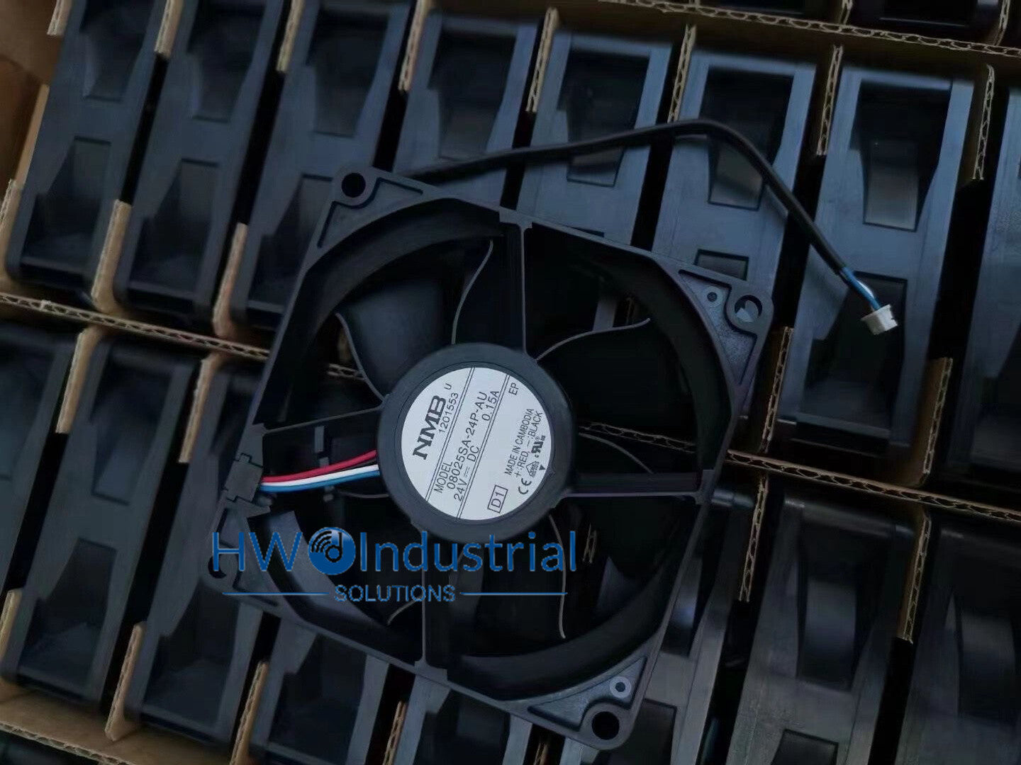 NMB 08025SA-24P-AU 8025 24V 0.15A 8CM 4-wire PWM Cooling Fan