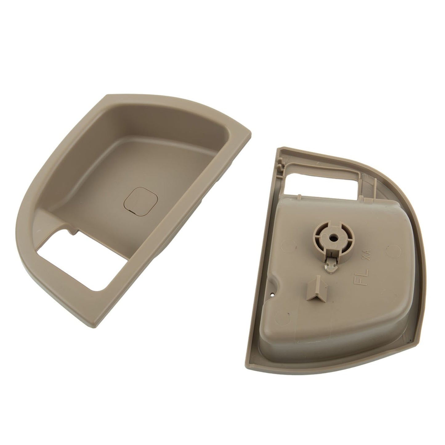 4Pcs Inside Door Handle Trim Cover Beige L & R For Hyundai Santa Fe 2007-2012
