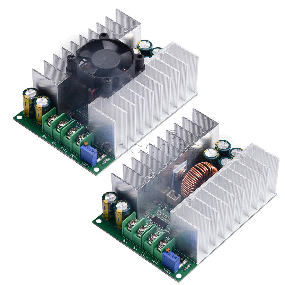 DC-DC Adjustable Step-down Module 12V-75V to 5V 19V 21V 24V 48V 500W Converter