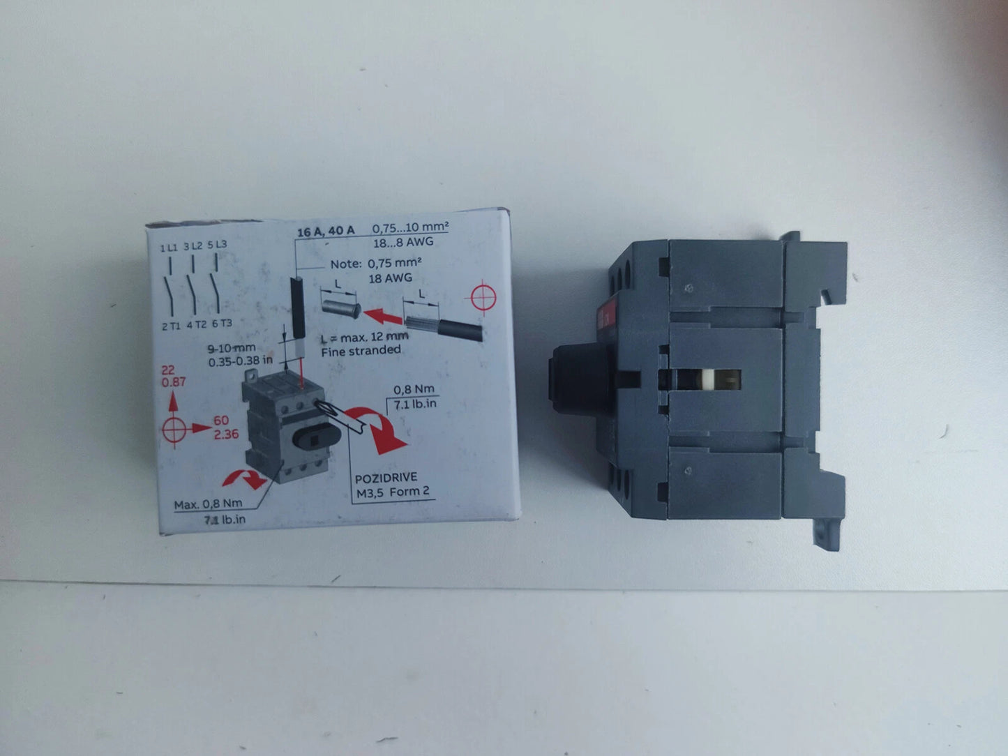 ABB OT25F3 Switch Disconnector 1SCA104857R1001 3-pole Fast delivery #P