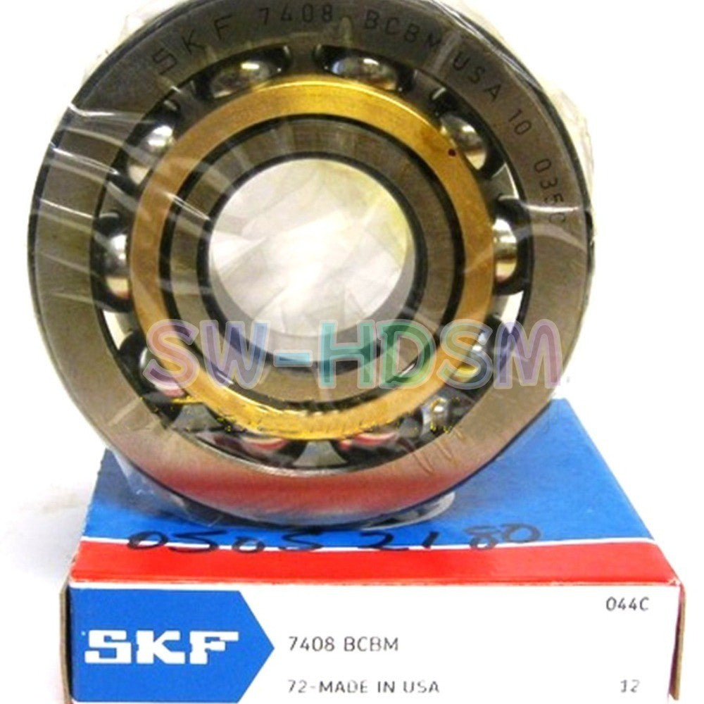 1PCS  SKF 7408 BCBM Angular Contact Ball Bearings 40x110x27m Freight Free