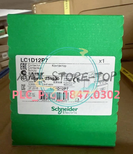 1PC   Schneider LC1D12P7 LC1 D12P7 contactor 240V coil AC Fast delivery