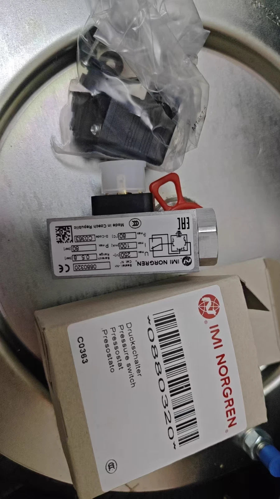 1PCS  For IMI NORGREN 0880320 Pressure Switch Free ship  #P