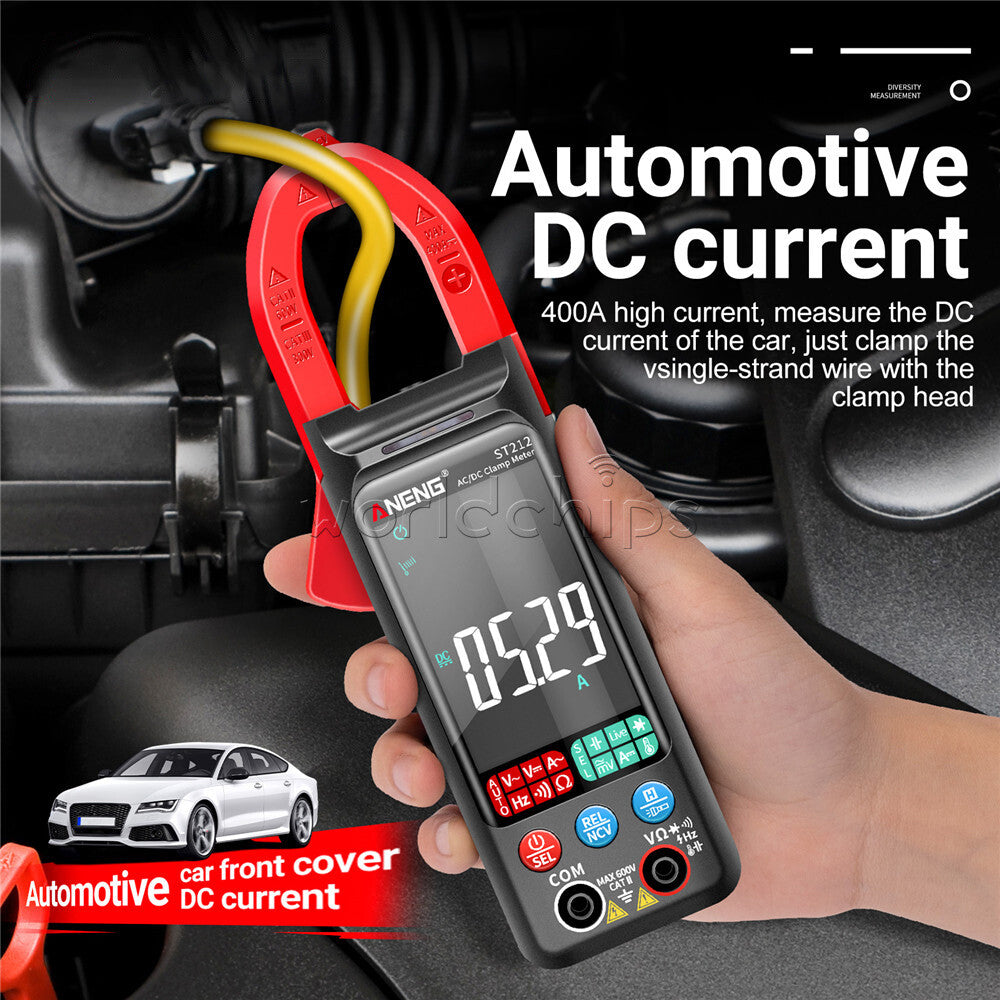 ANENG ST212 Pro Digital Clamp Meter 6000 Counts Voltage Current NCV Multimeter