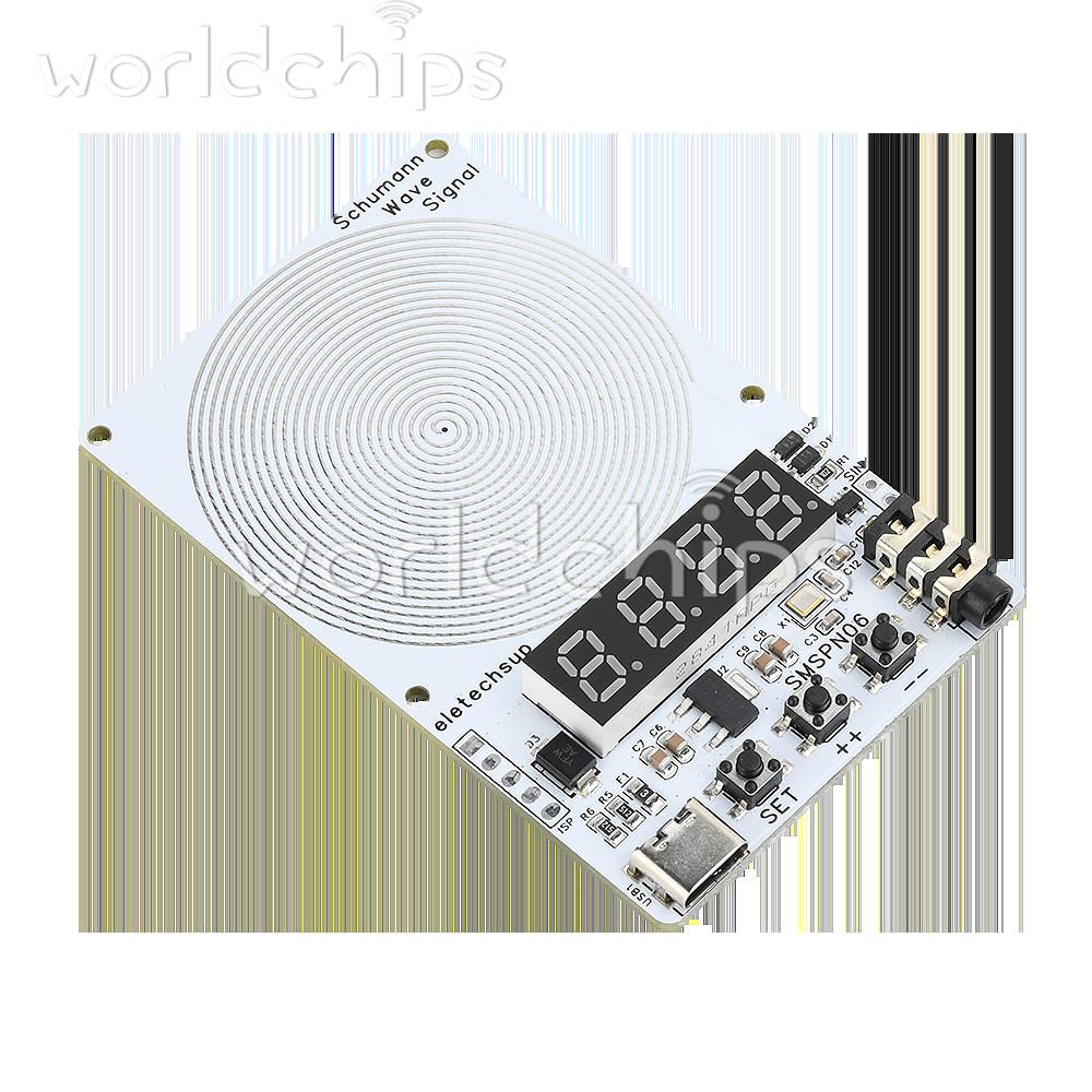 Adjustable 0.01Hz~9999Hz Frequency Schumann Wave Generator 4Bit Digital Display