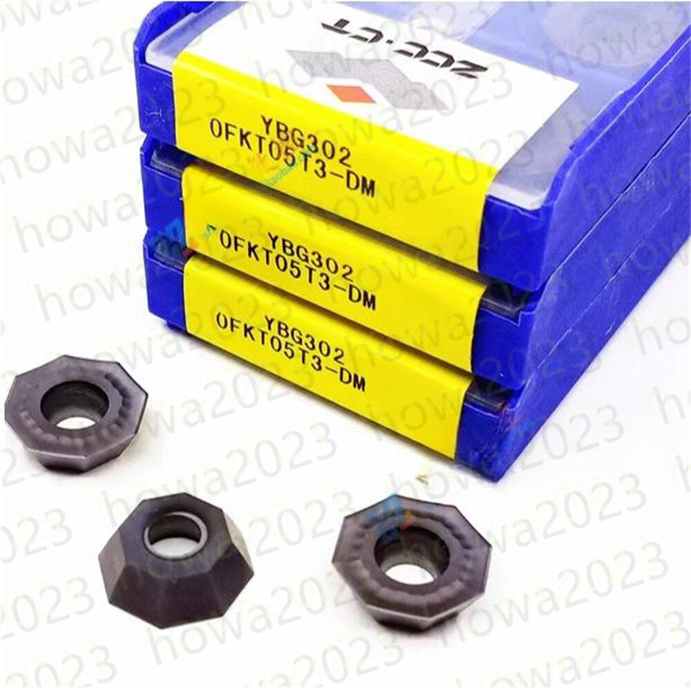 10pieces/Box ZCC.CT OFKT05T3-DM YBG302 CNC Blade Carbide Insert Stainless Steel