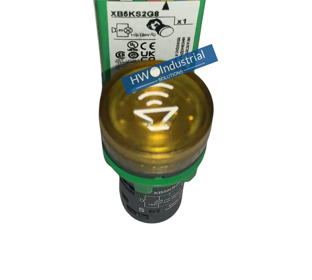 1/Piece  XB5-KS2G8 XB5KS2G8 Yellow with Light Buzzer 110-120Vac/dc