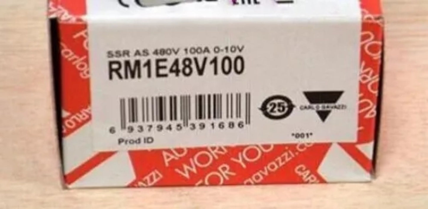 1PC  RM1E48V100 CARLO GAVAZZI single phase solid state relay