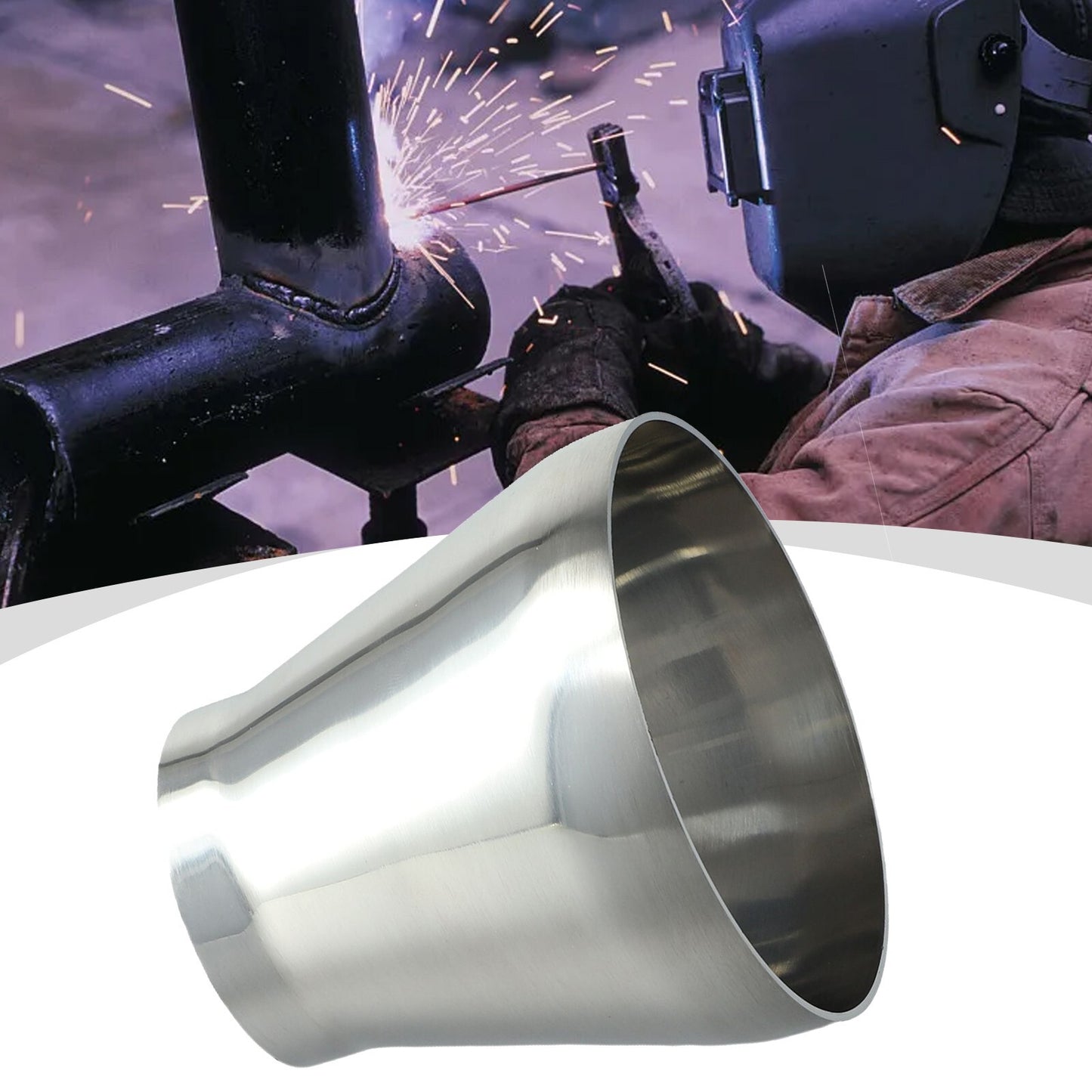 1 2 3 Sanitary Pipe Fitting Weld Welding Reducer Stainless Steel 316-Adapter