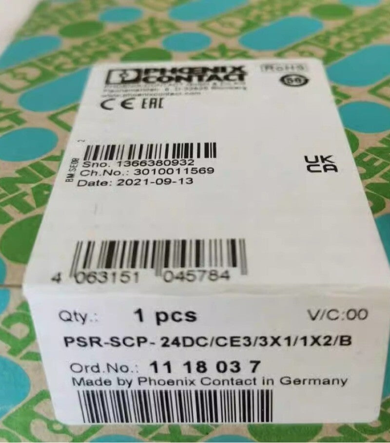 1pcs PHOENIX CONTACT 1118037 Module PSR-SCP -24DC/CE3/3X1/1X2/B