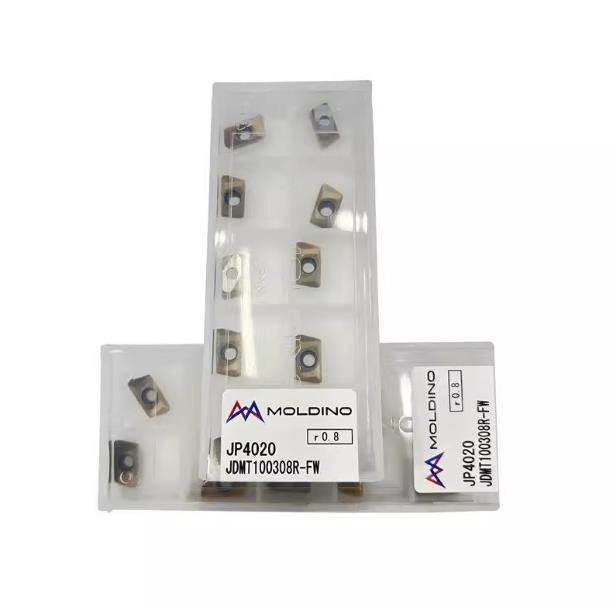10PCS/box MOLDINO CNC Blade Milling Insert JDMT100308R-FW JP4020