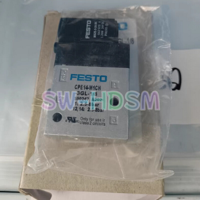 1PCS  For Festo CPE14-M1CH-3GL-1/8 550247 Solenoid Valve freight free