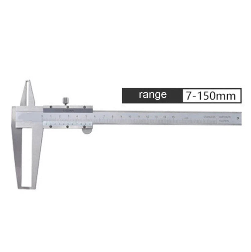 Inner Groove Diameter Vernier Calipers Stainless Steel Measuring Tool 0-150mm