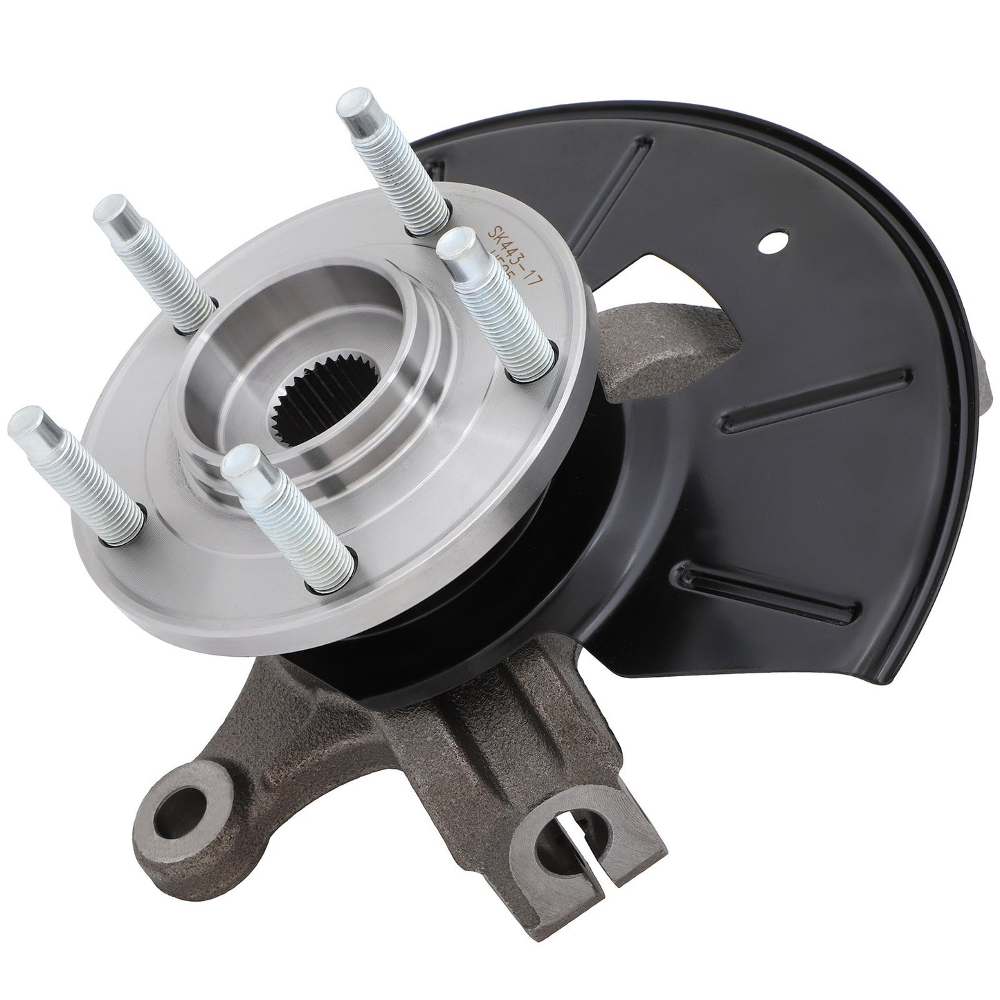 1Pc Wheel Hub Bearing Knuckle Front Left For Ford Escape Mercury Mariner 2005-12
