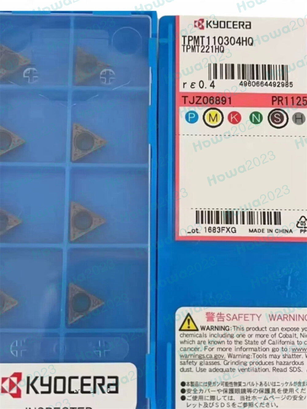 10Pieces/Box Kyocera TPMT110304HQ PR1125 TPMT221HQ Turning Blade Carbide Insert