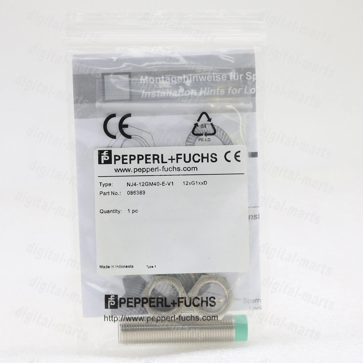 One For Pepperl+Fuchs  NJ4-12GM40-E-V1 Inductive Proximity Free Shipping #P