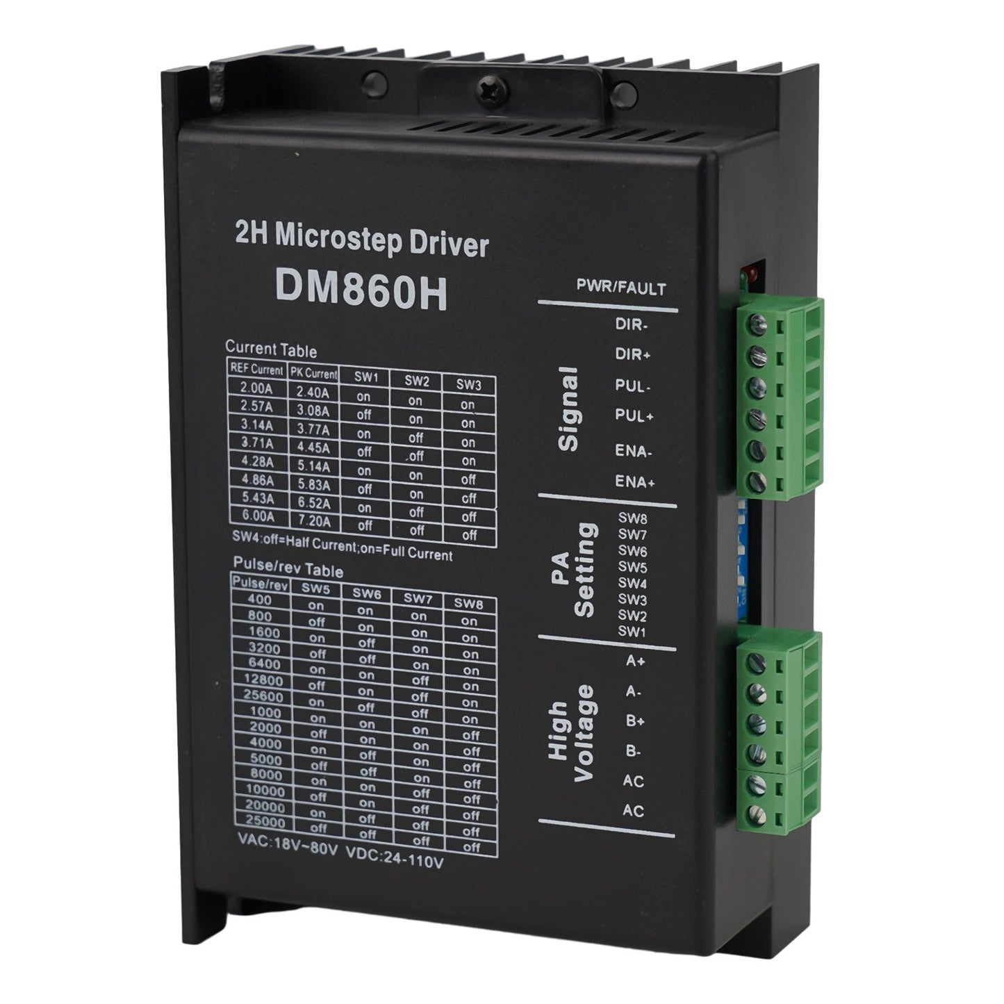 DM860H Stepper MotorDriver 2H Microstep Driver with Retention Function