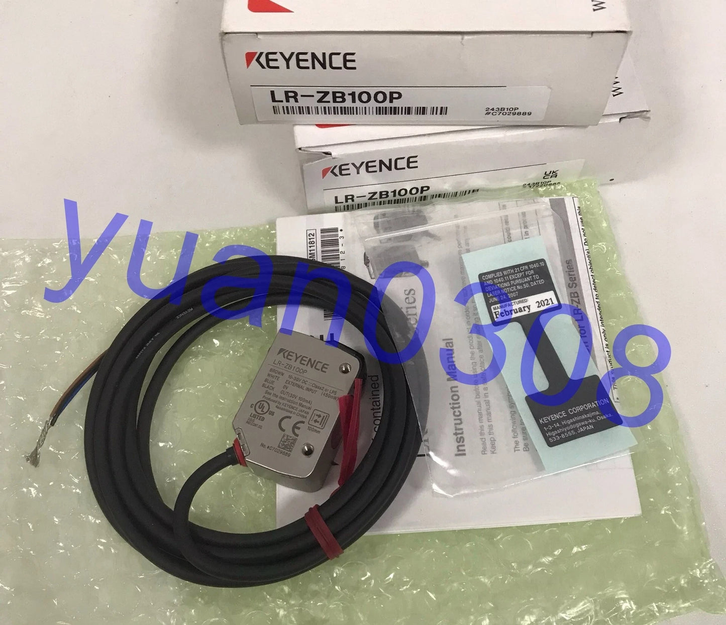KEYENCE LR-ZB100P Photoelectric switch  Fast delivery #P