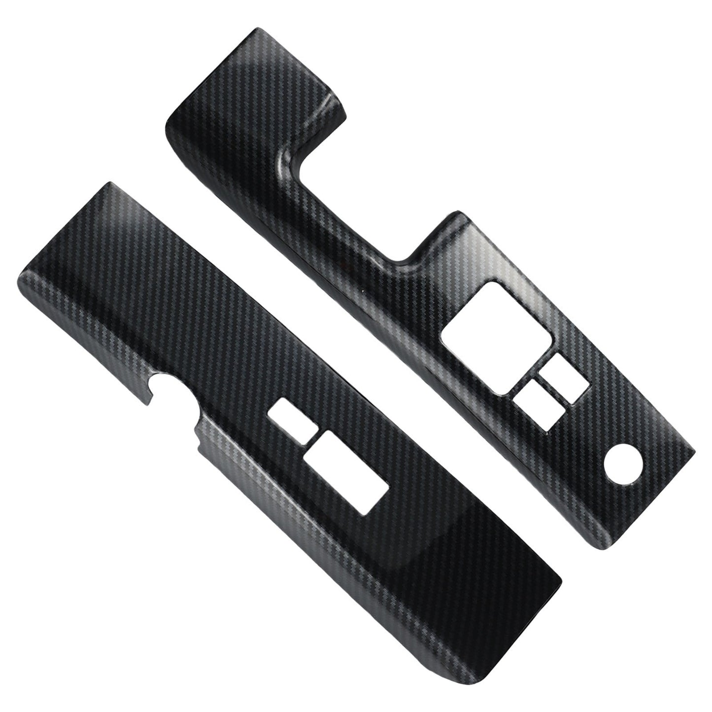 Carbon-Fiber Car Interior Glass Switch Covers ABS For Nissan 350z Z33 2006-2008