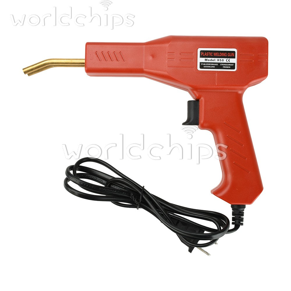 Hot Stapler Car Bumper Fender Fairing Welder Gun Plastic Repair Kit 600 Staples