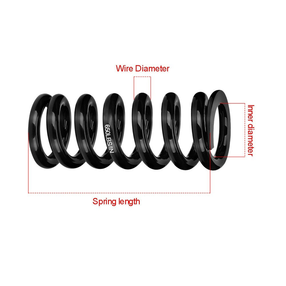Upgrade your Bike's Ride with 30 MM Inside Diameter Rear Spring 350 650 LBS
