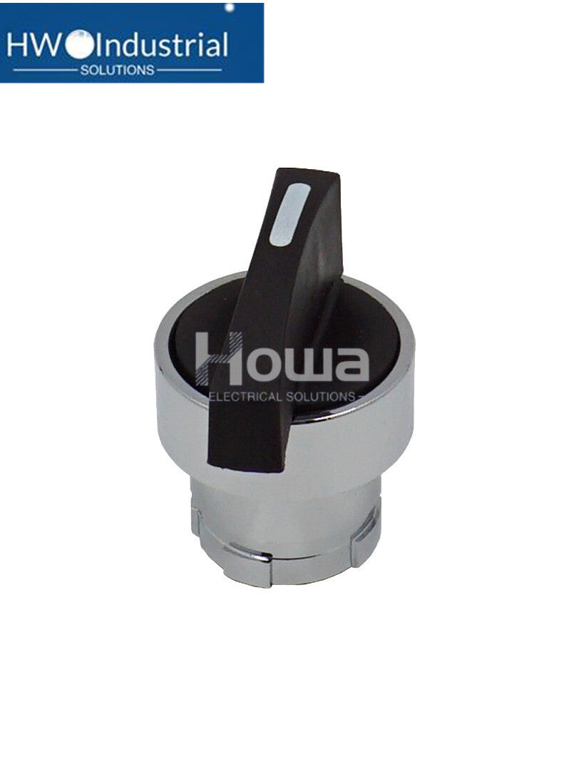 2PCS  3-gear Self Locking Metal Operating Button Switch Head ZB2BJ3C ZB2-BJ3C