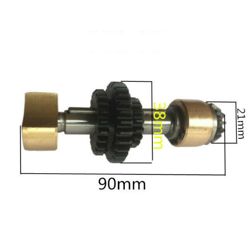 Milling Machine Part Automatic Feed Umbrella Triple Section Gear For Bridgeport