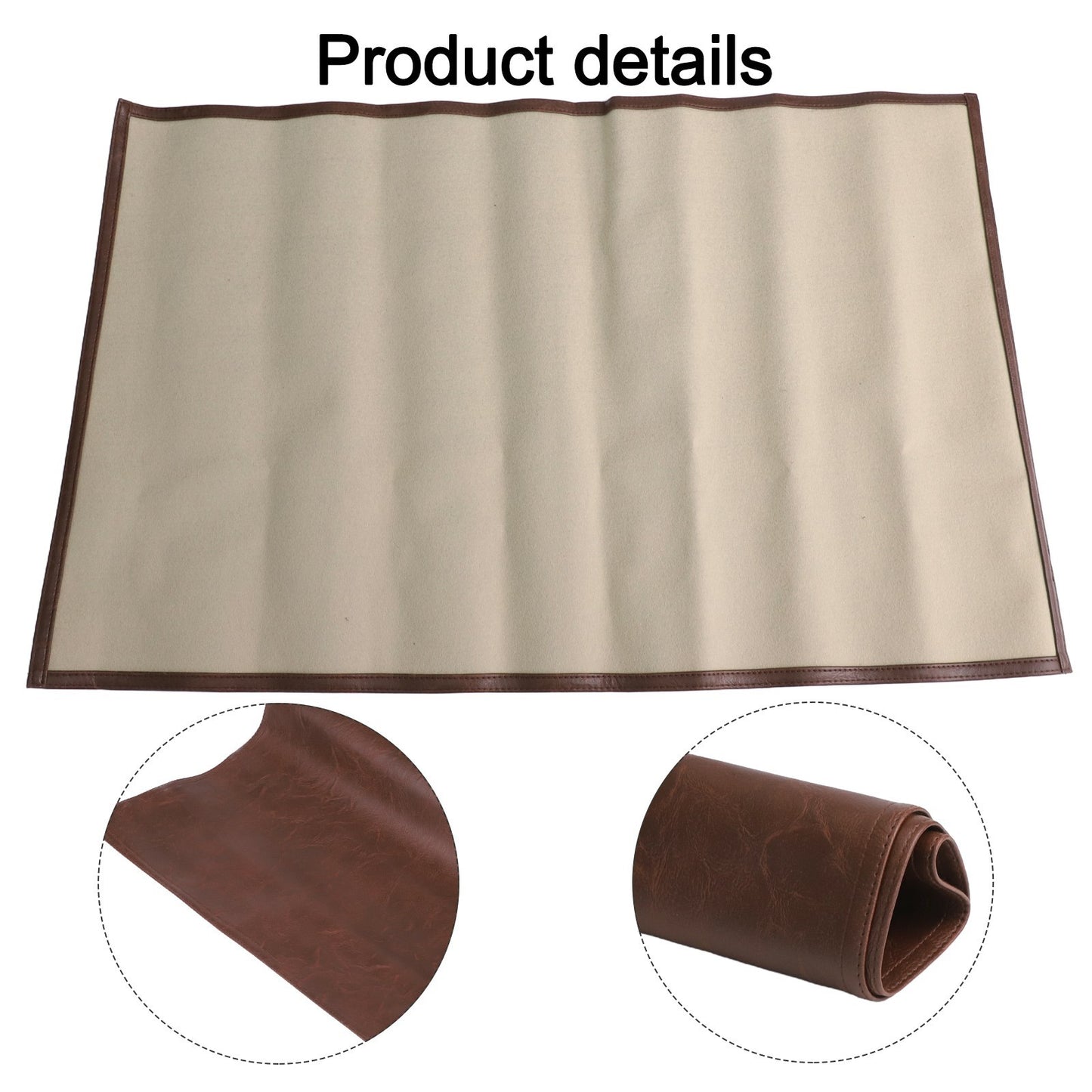 Faux Leather Headrest Cover for Sofa Protection Against Spills and Stains