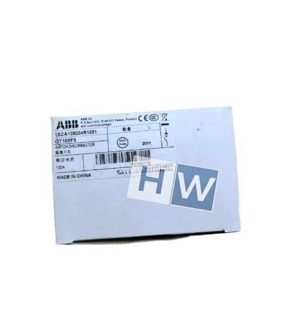1PC  ABB Isolation Switch OT100F3 Three-pole Bottom Plate Installation