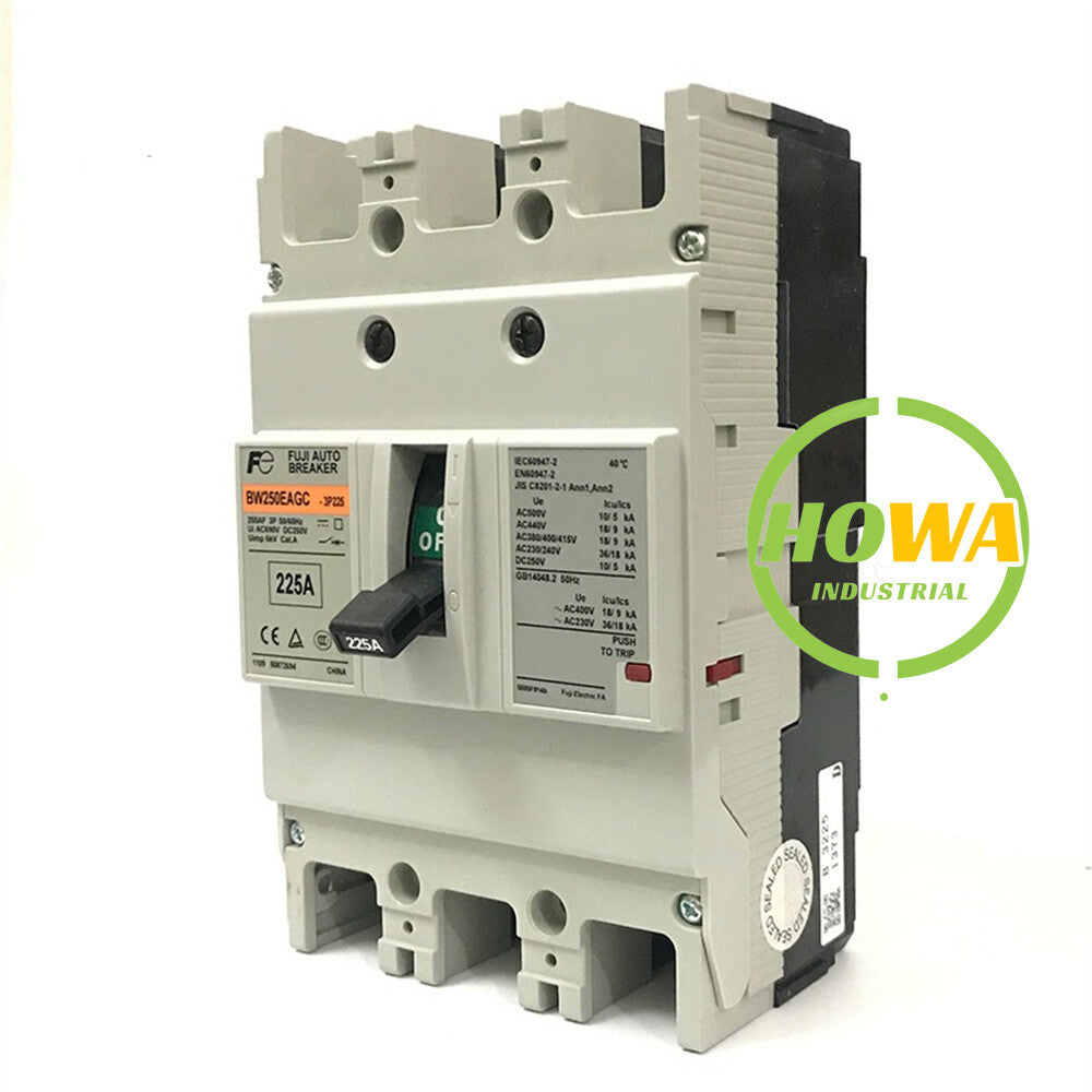 1/piece  FUJI Molded Case Circuit Breaker BW250EAGC 3P 225A Air Switch