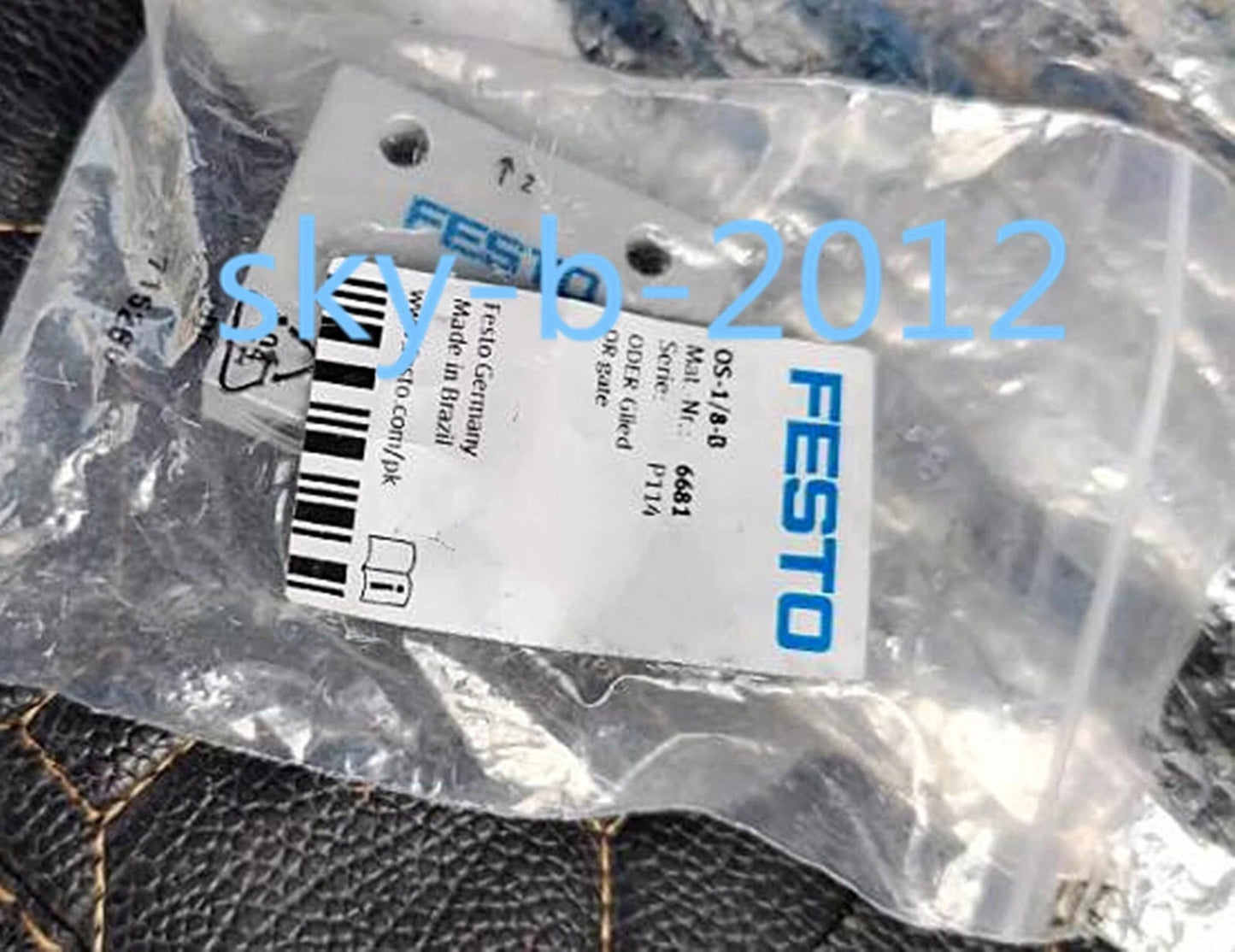 1 PCS  FESTO Logic element or gate  OS-1/8-B  6681 #P