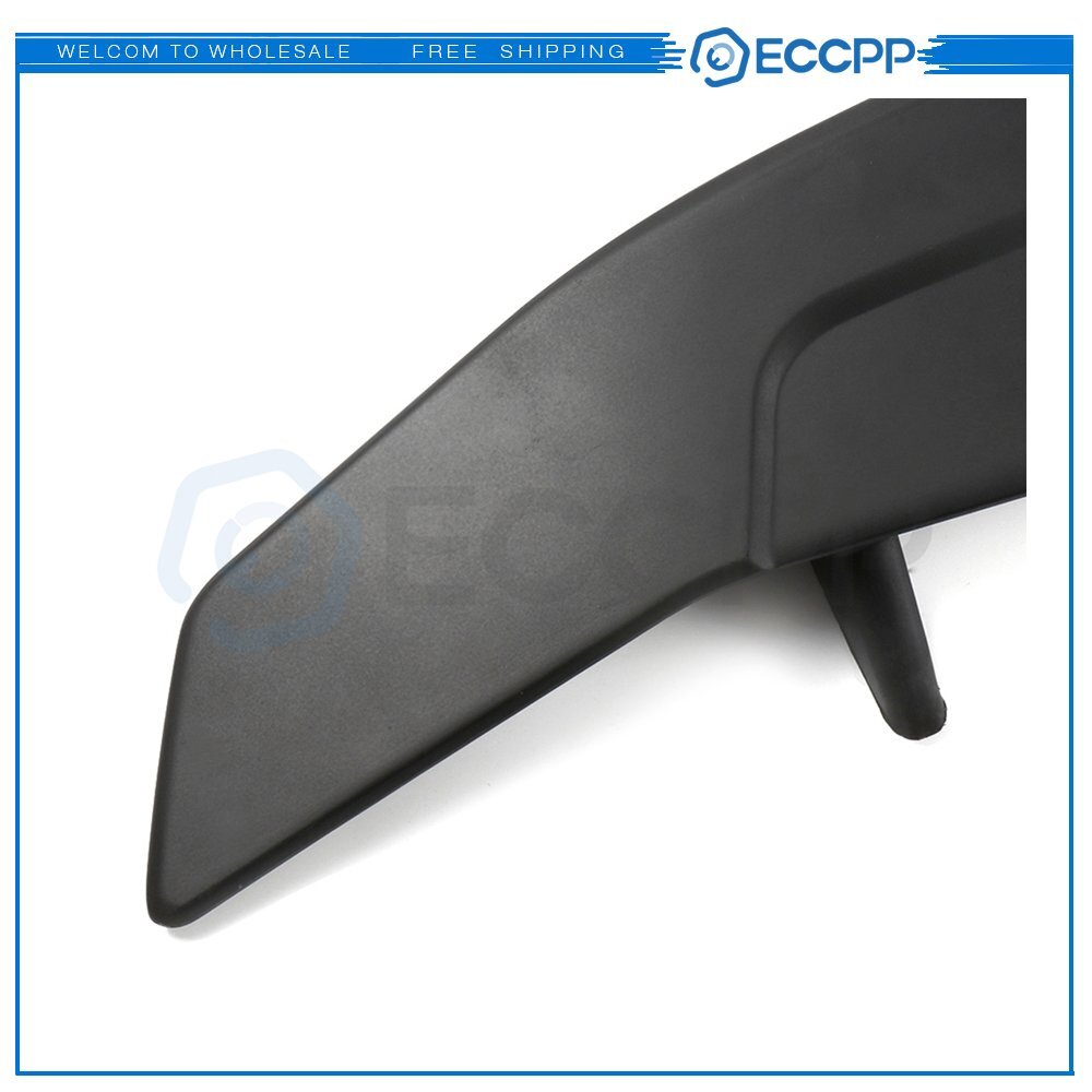 For 2022 2023 2024 Honda Civic Sedan Rear Trunk Spoiler Matte Black Paintale