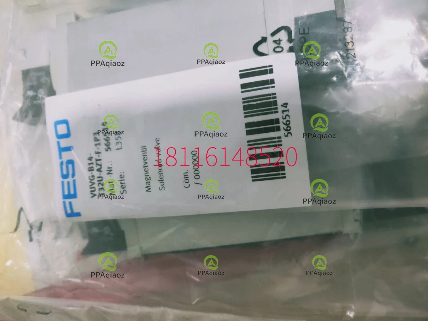 1PC  FESTO VUVG-B14-T32U-AZT-F-1P3 Solenoid Valve 566514 ping