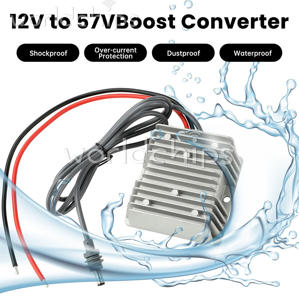 DC-DC 12V 24V to DC 57V 4.5A Step-Up Converter Module for Starlink Gen3 Router