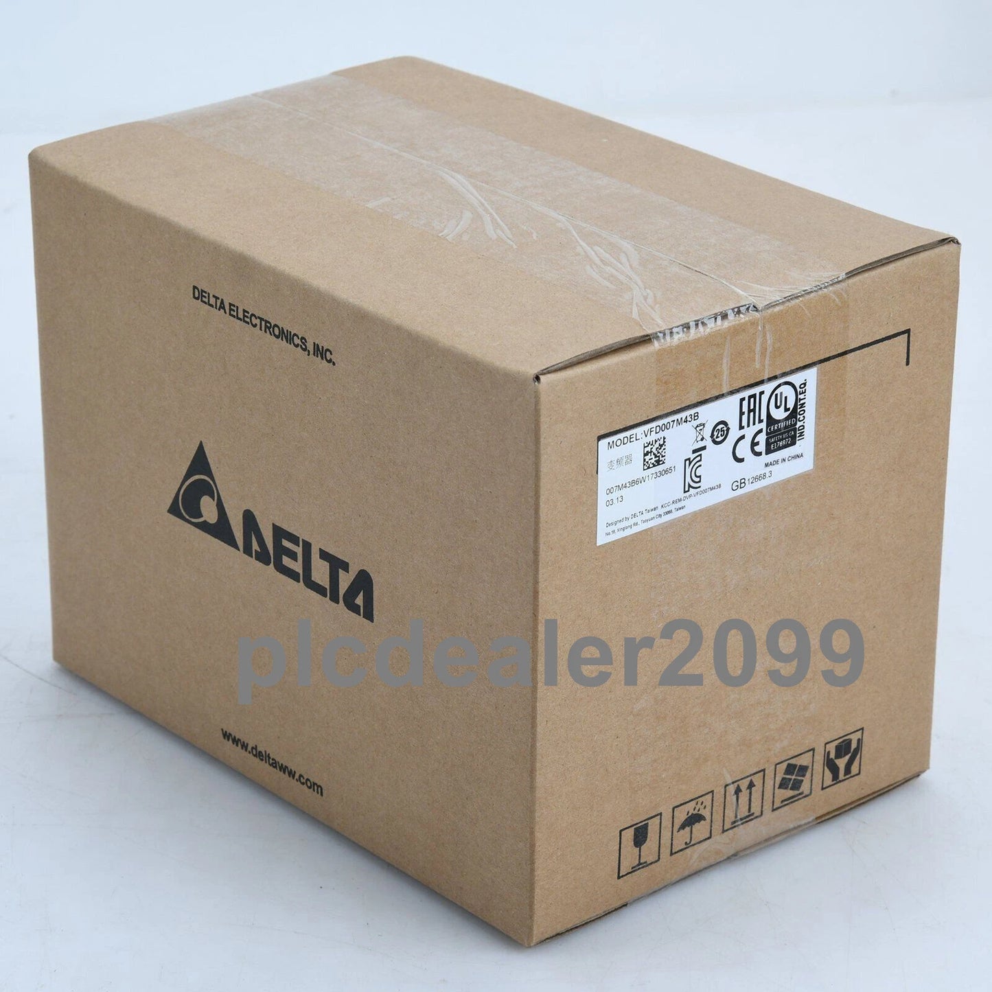 Delta VFD007M43B PLC 0.75KW 460V Three Phase Sensorless Vector Micro AC Drive #P