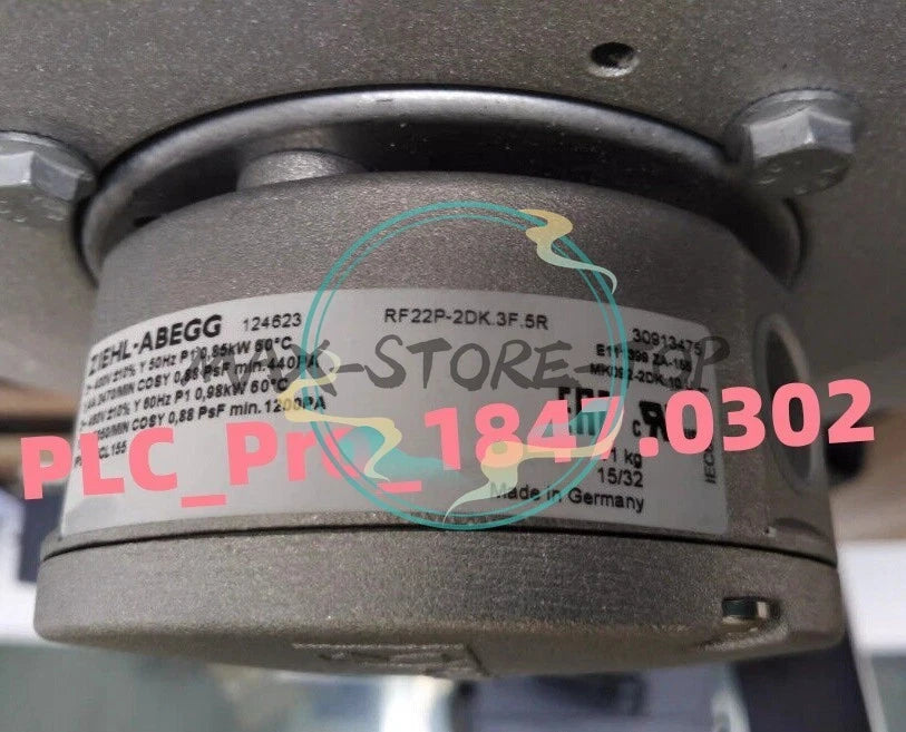1PCS   Unopened ZIEHL-ABEGG RF22P-2DK.3F.5R Fan Fast delivery