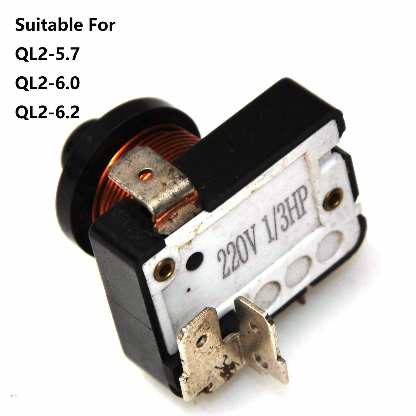 QL2-5.7/6.0/6.2 1/3HP 250W Fridge Coil Start Relay For Danby Haier Chest Freezer